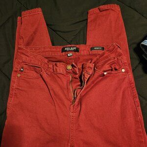 Judy Blue Burgundy Skinny Fit Jeans